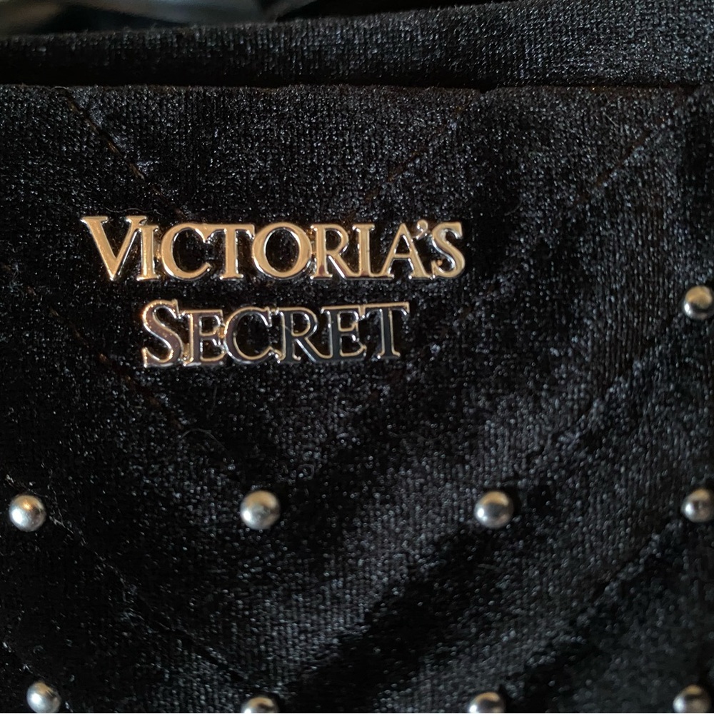 Victoria's Secret Black Quilted Bag